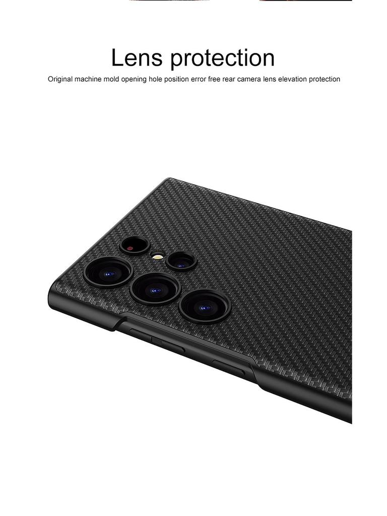 Ультратонкий кожаный чехол-подставка для Samsung S24/S24Plus/S24Ultra