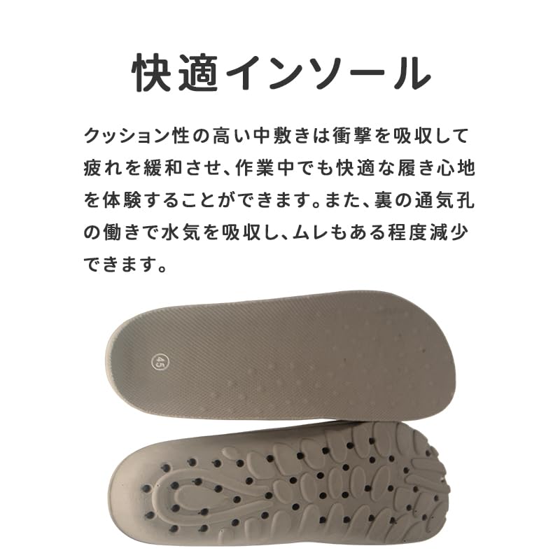 Kintarila Поварская обувь, Черная, Кухонные сабо, Нескользящая, Водонепроницаемая, ПВХ смола, для мужчин и женщин, S076 (Черный, 40см, 25.0см)