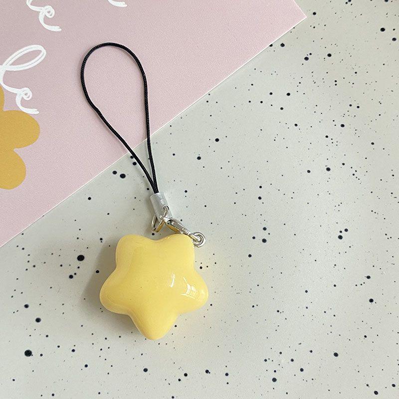 Телефонный шнурок, ремешок для телефона в виде звезды, подвеска для телефона, брелок для ключей, цепочка для мобильного телефона в виде звезды, ювелирные изделия для девочек