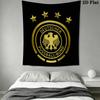 Deutscher Fußball-Bund Wall Tapestry Aesthetic Wall Hanging Printed Fabric Blanket Decorative Tapestries for Bedroom Living Room Home Decor