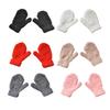 1 Pair Kids Mittens Simple Style Fingers Cover Beautiful Boys Girls Hands Warmer Comfortable Toddler Mitten for Winter