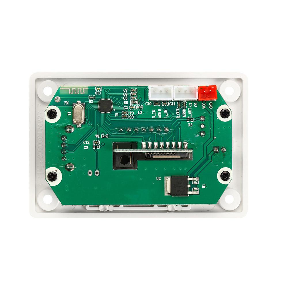 Новый DC12V беспроводной Bluetooth 5.0 MP3 WMA декодер плата аудио модуль поддержка USB TF AUX FM запись автомобильные аксессуары