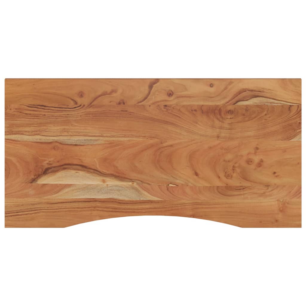Desk Top 110 x 60 x 2.5 cm Rectangular Solid Acacia Wood