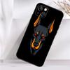 Dachshund Doberman Dog Phone Case For iPhone 16 15 14 13 12 11 Pro Max Mini X XR XS Max 7 8 Plus Back Cover