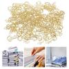 100PCS Key Shaped Key Shaped Paper Clip with Storage Box Bookmark Clip  Office Supplies