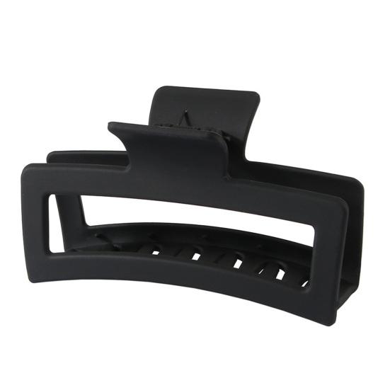 Женские заколки-акула, элегантные прямоугольные заколки для волос, нескользящие матовые пластиковые заколки, очень большие заколки-краб для густых волос и длинных аксессуаров для волос