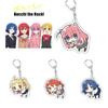 Stylish Bocchi The Rock Acrylic Keychain Double-sided Printed Keyring Bag Pendant Gifts