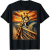 Artsy Scream Shirt for Giraffe Lovers _ Artistic Giraffe T-Shirt