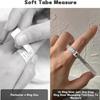 1pc Ring Sizer, Sizer Measuring Tool, Reusable Finger Size Measuring Tape, Jewelry Sizing Tool 1-17 Rings Size