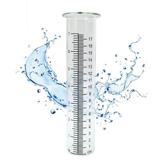 8,3-дюймовый пластиковый датчик дождя, сменная трубка, морозостойкий, прозрачный уличный датчик дождя, прозрачная шкала, датчик дождя, трубка