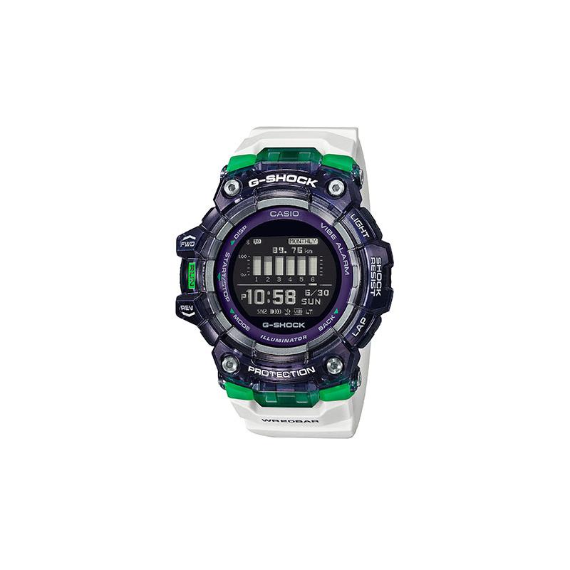 Casio Серия G-SQUAD G-SHOCK Серия G-SQUAD GPS-позиционирование Bluetooth-соединение Шагомер Отслеживание умных тренировок Светодиодная подсветка GBD-100SM-1A7PRD