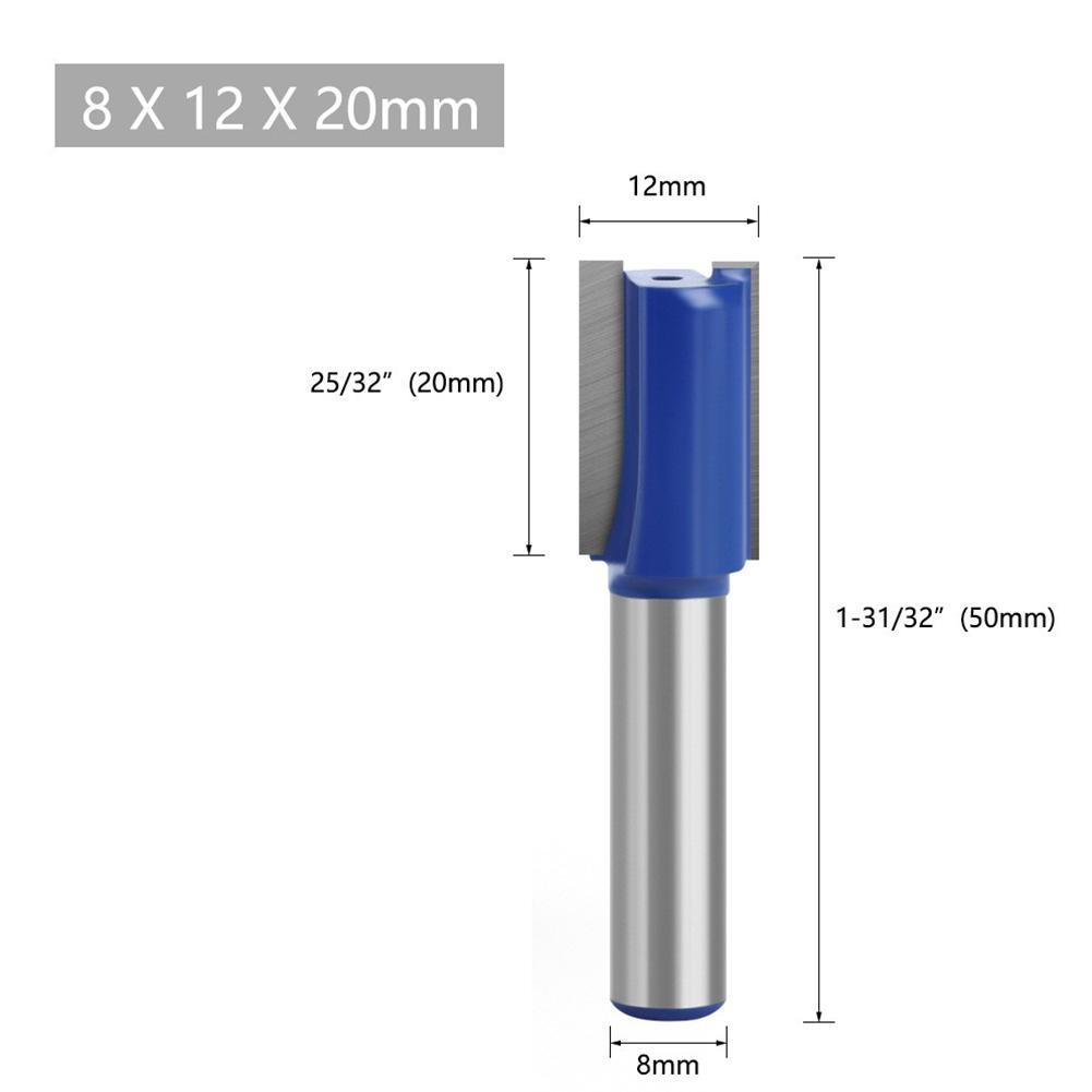 Фреза Фреза Фреза с хвостовиком 8 мм Фреза с двойной канавкой