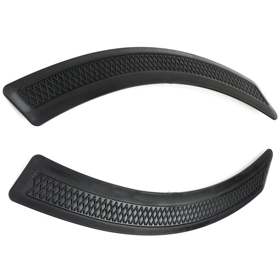 New 2PC Matte Black Car Front Fender Side Vent Cover For Mitsubishi Lancer EVO 08-15