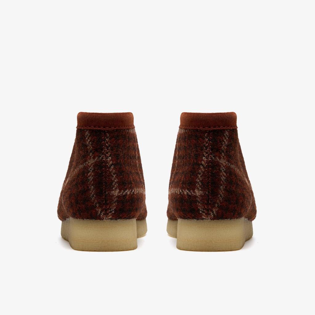26182793 Harris Tweed A Clarks Wallabee Boot Ржаво-твидовая комбинация ( Мужской )
