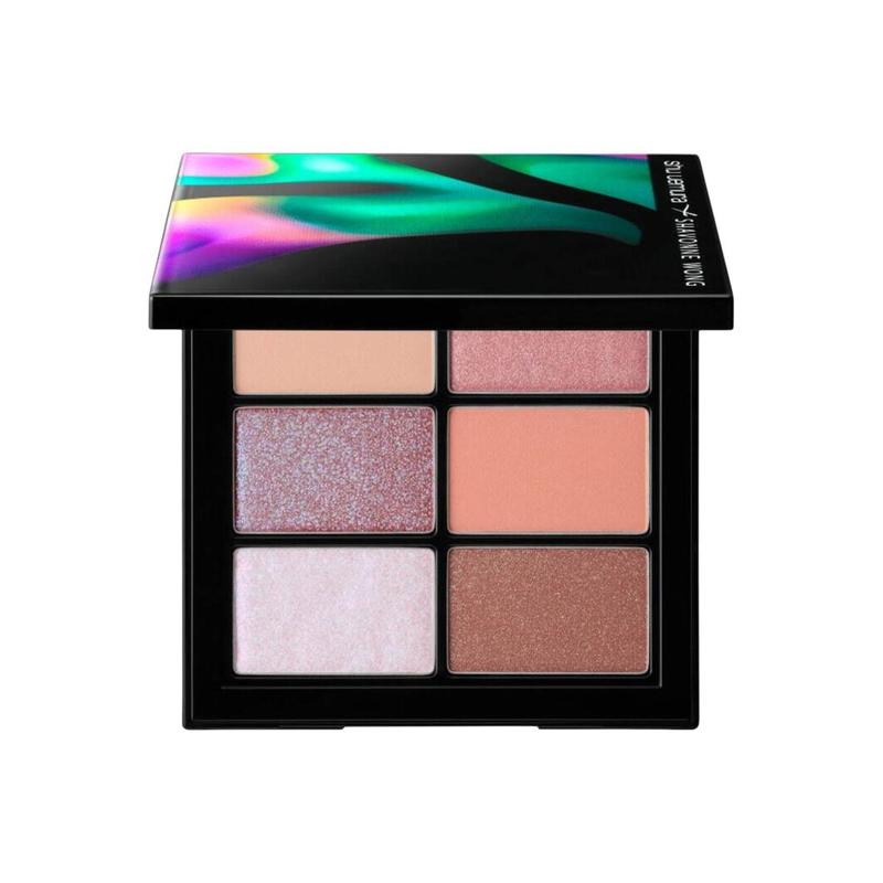 Shu Uemura Shabonne Wong 2025 Летняя Ограниченная Серия Палетка из Шести Цветов для Макияжа Глаз Легко Наносится Совместная Ограниченная Серия #Meta Mauve лиловый