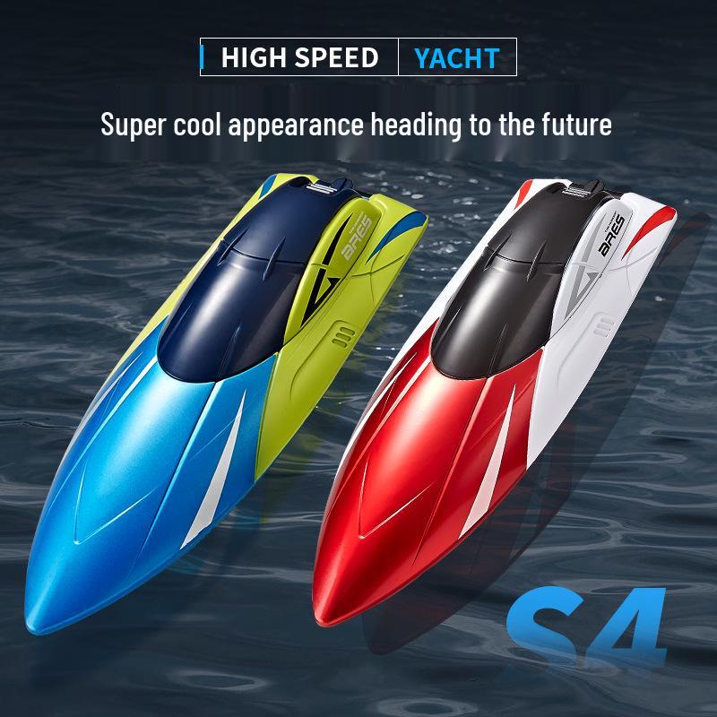 Cross 2.4G Rechargeable High-Speed Remote Control Boat for Kids