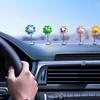 Украшения на приборную панель автомобиля 5 шт. Цветок Мультяшные Качающиеся Игрушки Украшение Центральной Консоли Животное Подсолнух Голова-Болванчик Интерьер Автомобиля
