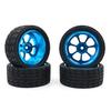 For Wltoys 1:18 A959-B A979-B A959 A969 Alloy Rims and Tires RC Car Wheels 4pcs