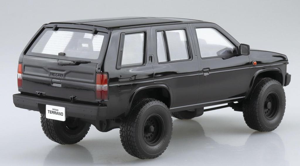 Aoshima Bunka Kyozaisha The Tuned Car Series Nissan WD21 Terrano Пластиковая модель 1/24 No.92 Lift-up '91 (Машина)