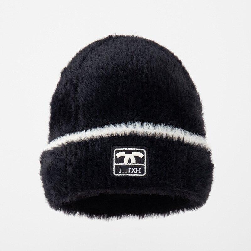 Hat Winter New Versatile Warm Padded Caps Winter Thickened Plush Ear Protection Hat Women's Hat