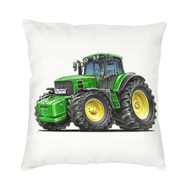 Tractor Cushion Cover 40x40 Cm Velvet Polyester Nordic Throw Pillow Case Home Decoration Sofa Chair Pillowcase
