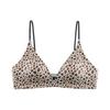 French deep V triangle cup seamless chest breathable comfortable pure desire sexy top bra cover
