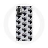 Case for Xiaomi Redmi Note 10T 5G Black Hearts Background
