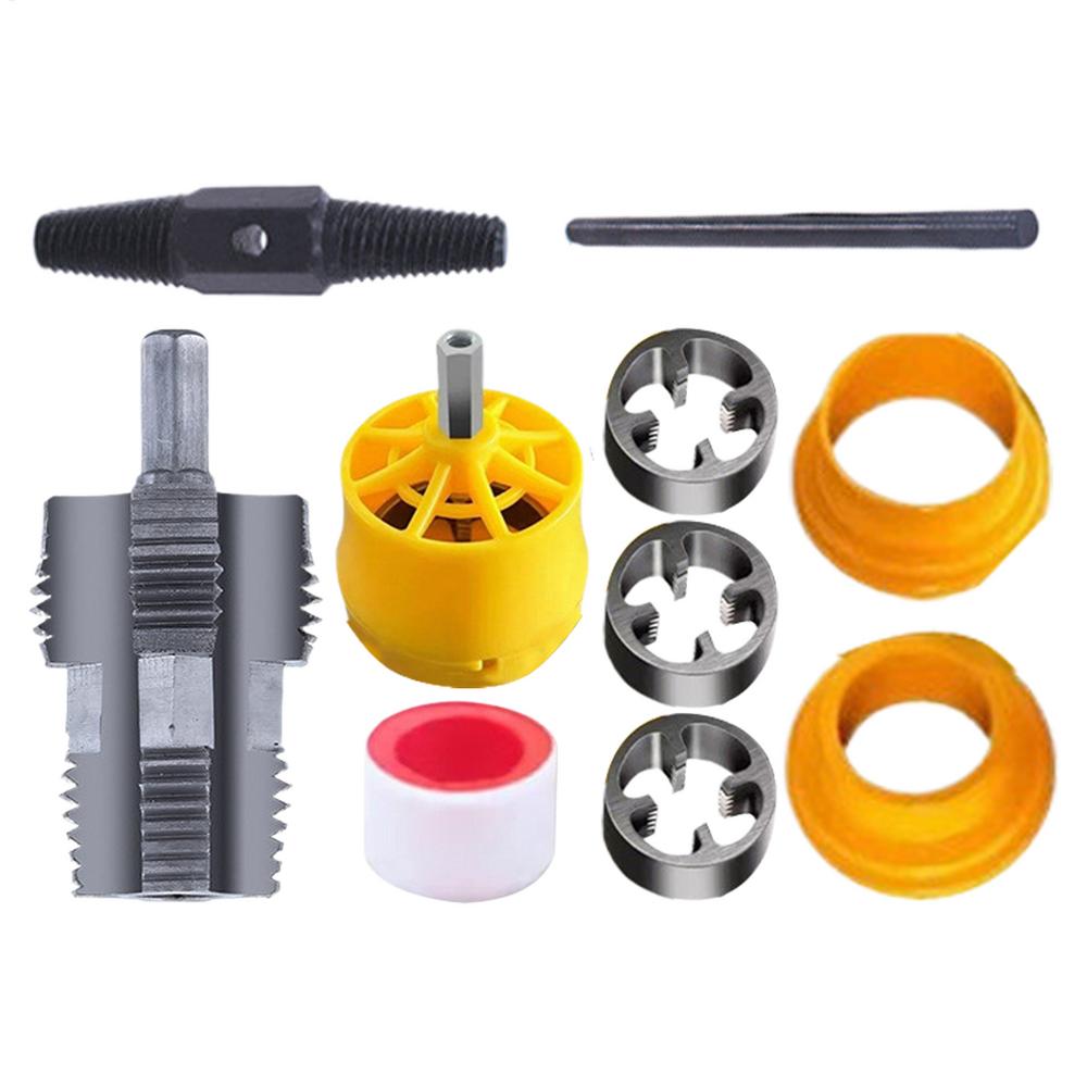 Труборез ПВХ Нарезчик внутренней резьбы 1/2 дюйма 3/4 дюйма 1 дюйм Труборез Инструмент для сантехники Нарезчик резьбы для водопроводных труб