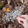 Vintage Bridal Insert Comb Rhinestone Headpiece Trendy Wedding Party Hair Clip  for Women
