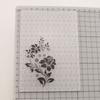 Flower Rose Branch Frame Plastic Embossing Folder for Scrapbooking DIY Photo Album Card Decor Art Template Plant Vine Rattan