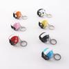Fashion Gifts Motorcycle Key Holder Auto Decoration Pendant Car Key Ring Safety Helmet Keychain