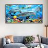 Full 5D Diy Diamond Painting Marine Life Mosaic Embroidery Cross Stitch Home Decor Handmade Gift