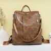 Рюкзак из мягкой кожи, женский рюкзак большой емкости для мамы, школьный рюкзак для студентов