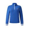 New FILA TENNIS Sweatshirt Women's Golden Diamond Blue A11W543223FRB