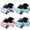 Mini Back Pull Toy Cars with Openable Doors Child's Toy Automobile Double-Sided Inertance Convertible for Boys Girls Age 3+