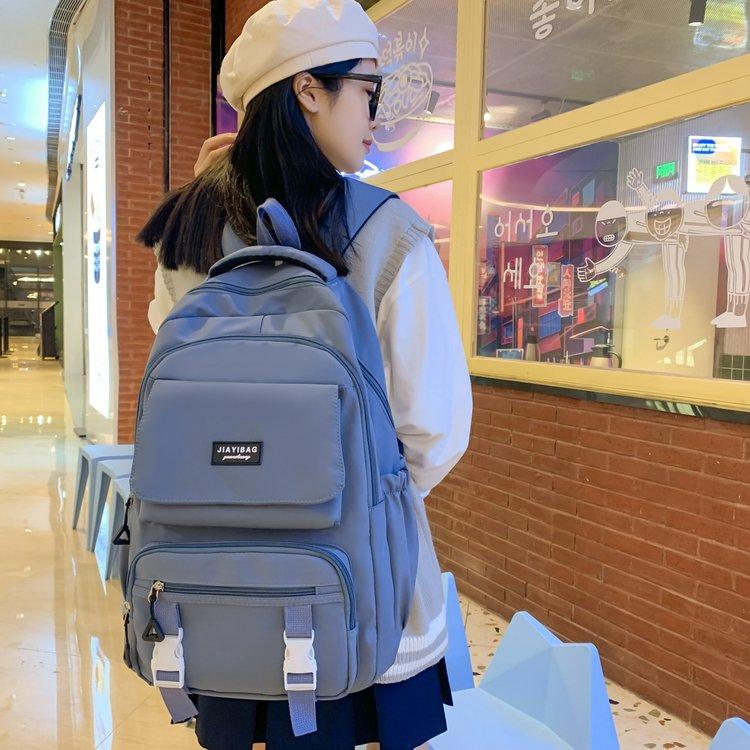 Рюкзак для путешествий, повседневная школьная сумка для учениц средней школы
