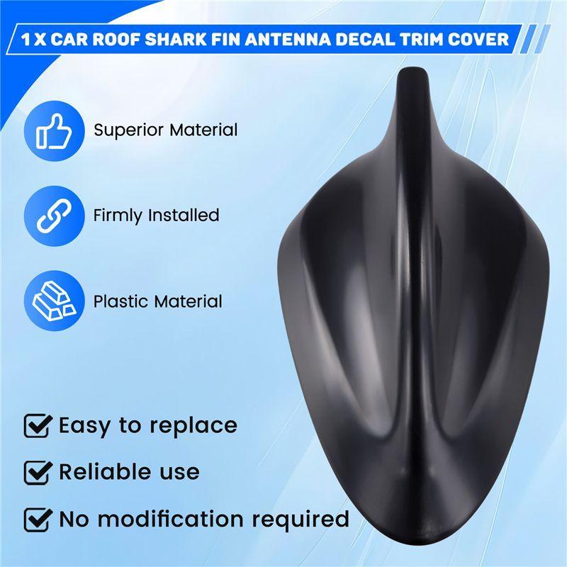AEA7-Car Roof Shark Fin Antenna Shell Trim Cover 65209371345 For BMW 1 3 Series F40 G21 X3 G08 G01 X4 G02 X5 G05 2018-