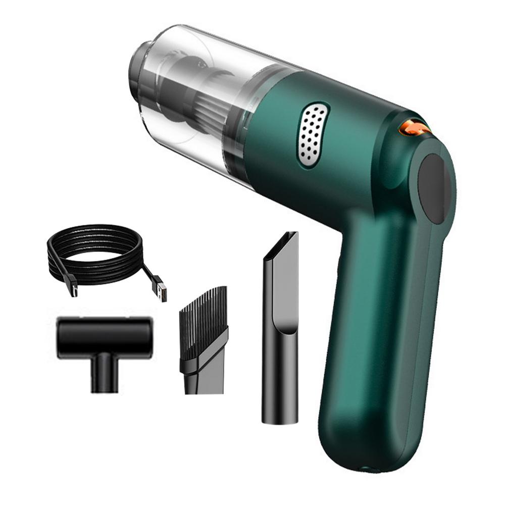 Автомобильный пылесос 120 Вт 4000 мАч Мощная чистящая машина Автомобильный пылесос Мини беспроводной портативный ручной пылесос для автомобилей и бытовой техники