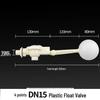 Пластиковый 4-точечный АБС поплавковый клапан для наполнения водой бака и башни
