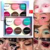 DUNUF 6 цветов Набор цветов для лица Тени для век Прочная подводка для глаз Матовый цвет Окрашенный крем для бровей Универсальный