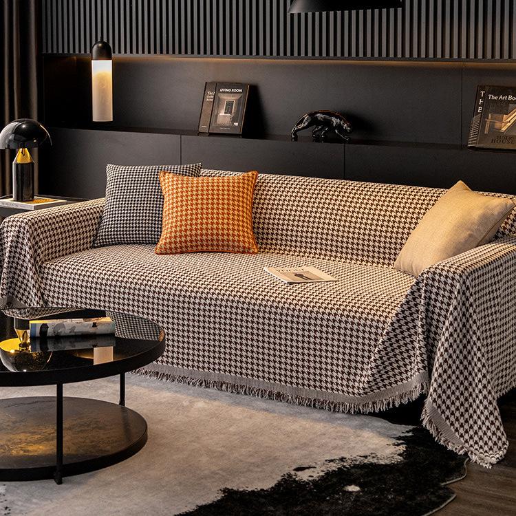 Sofa Cushion Chenille Non-Slip Nordic Simple New Classic Four Seasons Sofa Cover Sofa Cover Towel