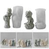 Silicone Animal Molds Candle Moulds Silicone Soap Mold Lion Shape Crafting Molds Silicone Texture for Hand-Making Craft