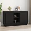 VidaXL Black Buffet 102x35x60 Cm Engineered Wood 831878