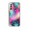 Чехол для Samsung M36 5G M366B Милые Цветы Кот Расписной Ударопрочный Силиконовый Задний Чехол Для Телефонов Samsung Galaxy M36 M35 M34