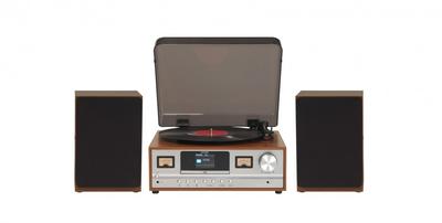 Проигрыватель Denver MRD-52 Радио FM и DAB+, CD-плеер, светлое дерево, Denver