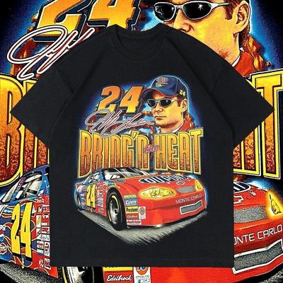 Винтажная футболка унисекс NASCAR Jeff Gordon Racing #24 the Heat