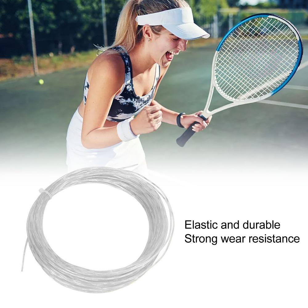 10pcs Nylon Material Tennis Racket String 0.7mm Gauge Nylon Tennis String Badminton Training