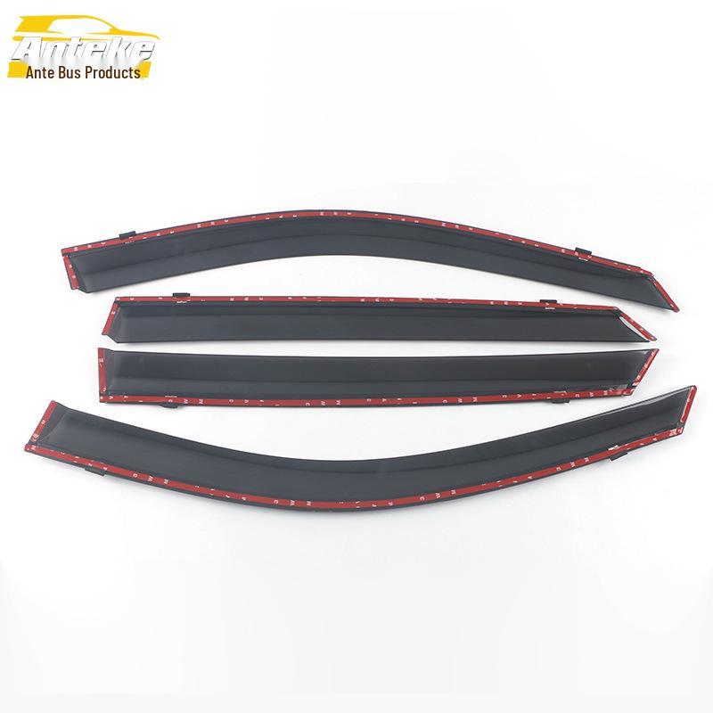 Baojun RS3 Rain Deflectors with Bright Strip Sun Visor Stickers - Fits 20 Models, Exterior Accessories