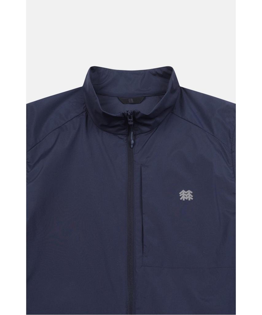 Мужская ветровка-жилет Kolon Sport Genoa Regular Fit с воротником-стойкой, ветронепроницаемая Jwvam26301Nay