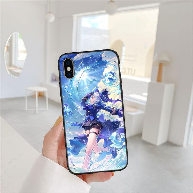 LO47 Genshin Impact Phone Case for Samsung Galaxy M06 M15 M16 M35 M55 M56 A36 A42 A50 A50S A51 A52 A32 A33 A05 A05S A06 A16 A20